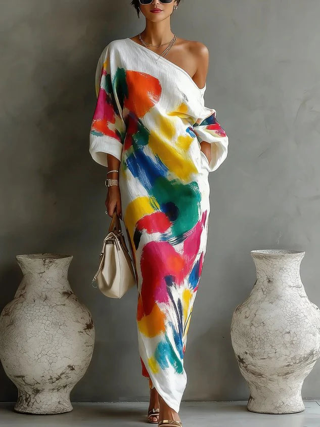 Aria™ Abstract Maxi Dress