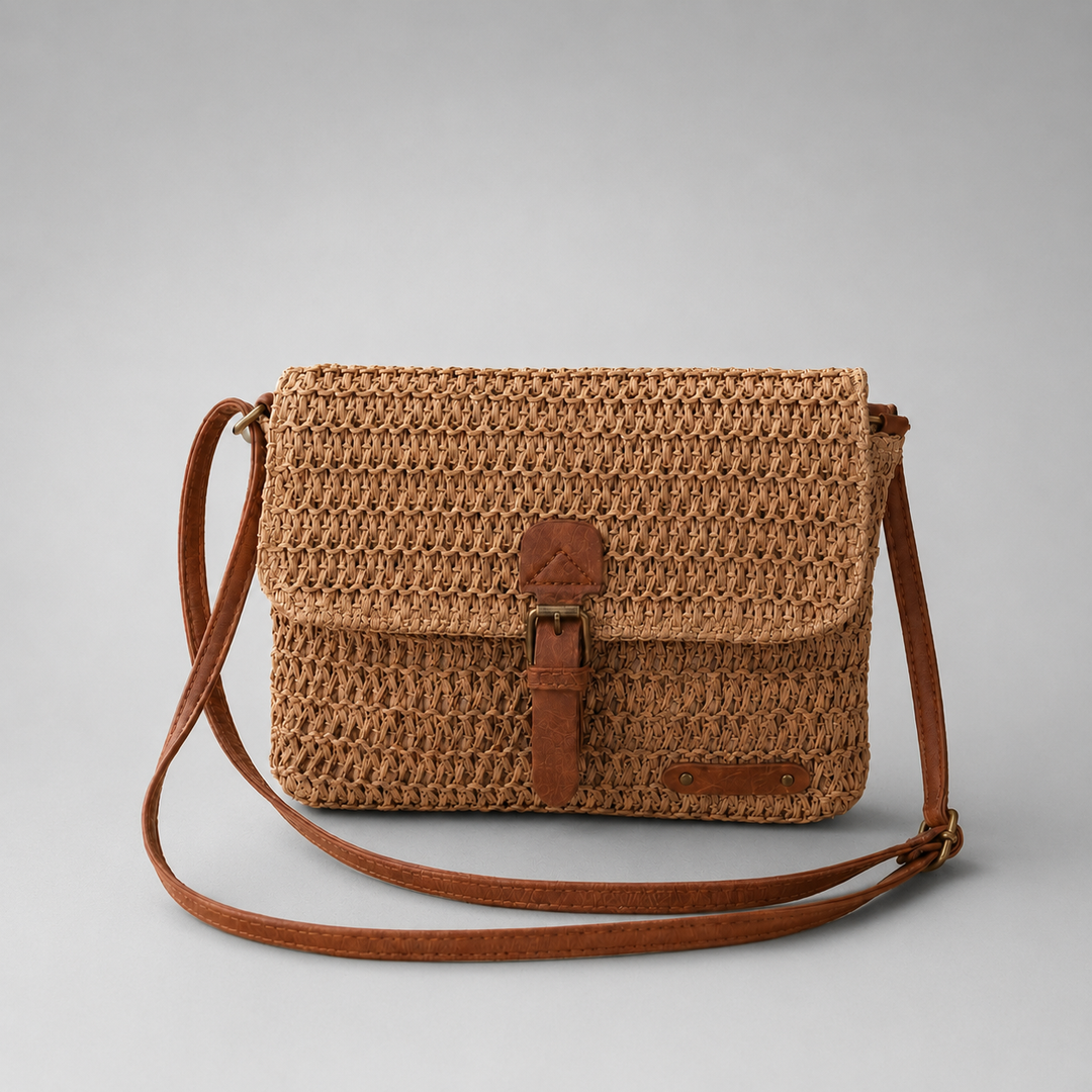 Solara™ Woven Crossbody Bag