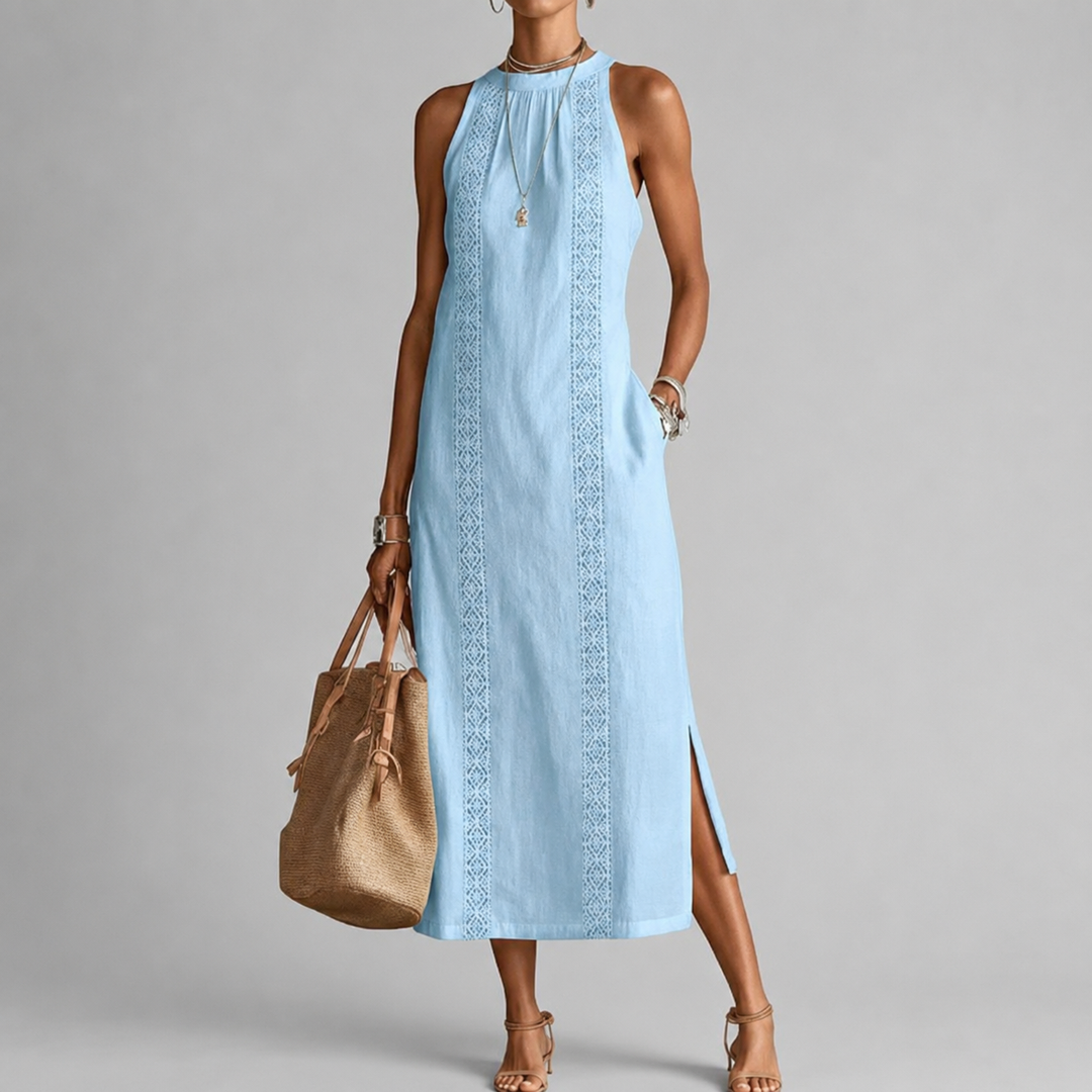 Liora™ Denim Maxi Dress