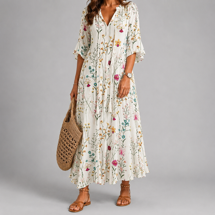 Amara™ Paisley Maxi Dress