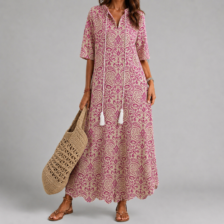 Amara™ Paisley Maxi Dress