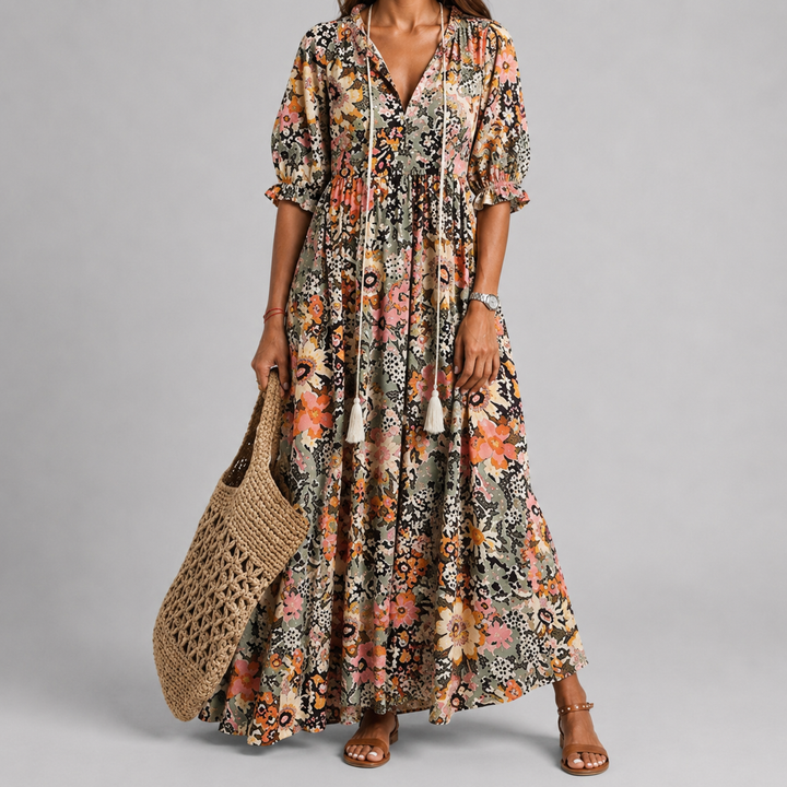 Amara™ Paisley Maxi Dress