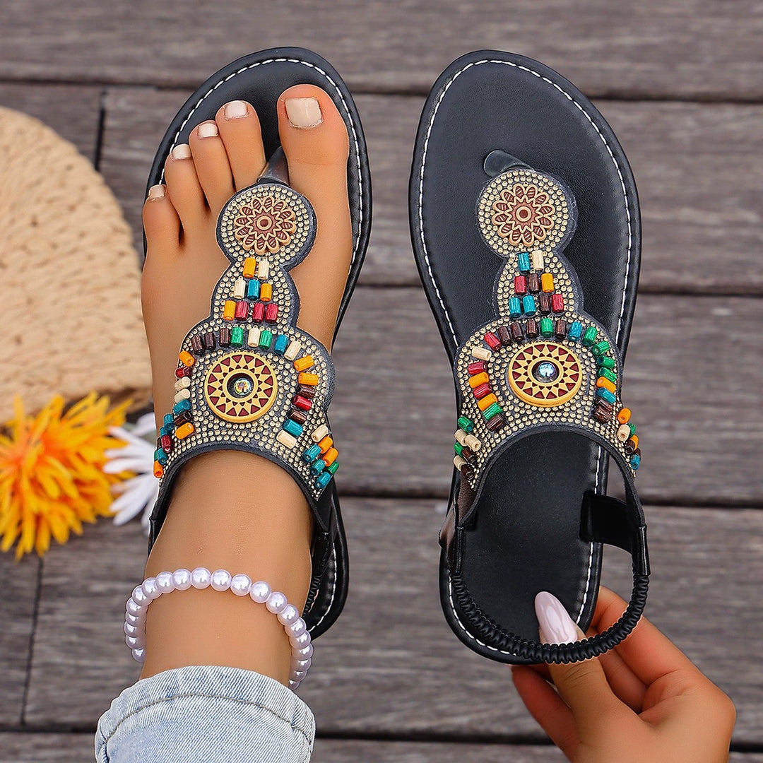 Mirella™ Orthopedic Beaded Sandals
