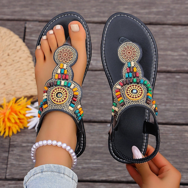 Mirella™ Orthopedic Beaded Sandals