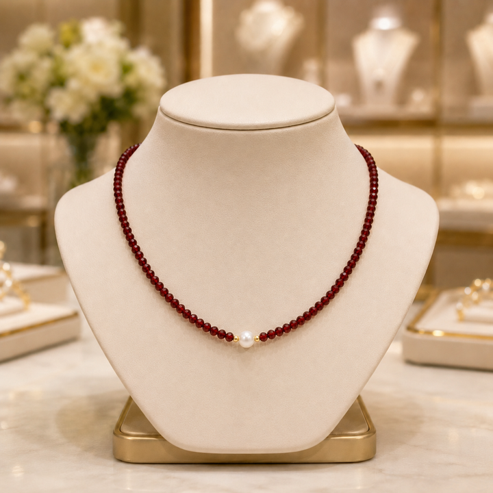 Garnella™ Pearl Bead Necklace