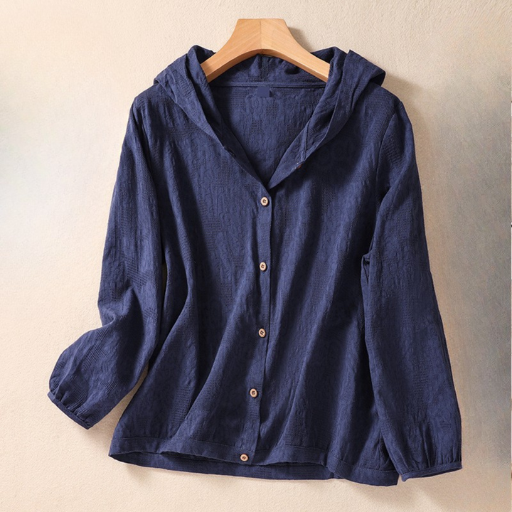 Cleo Linen Hoodie