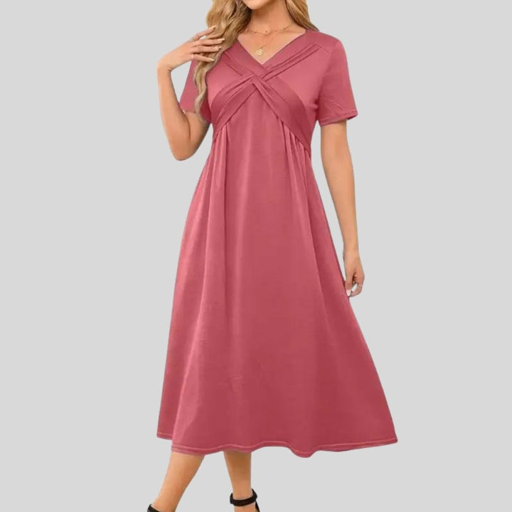 Amara™ Twist Midi Dress