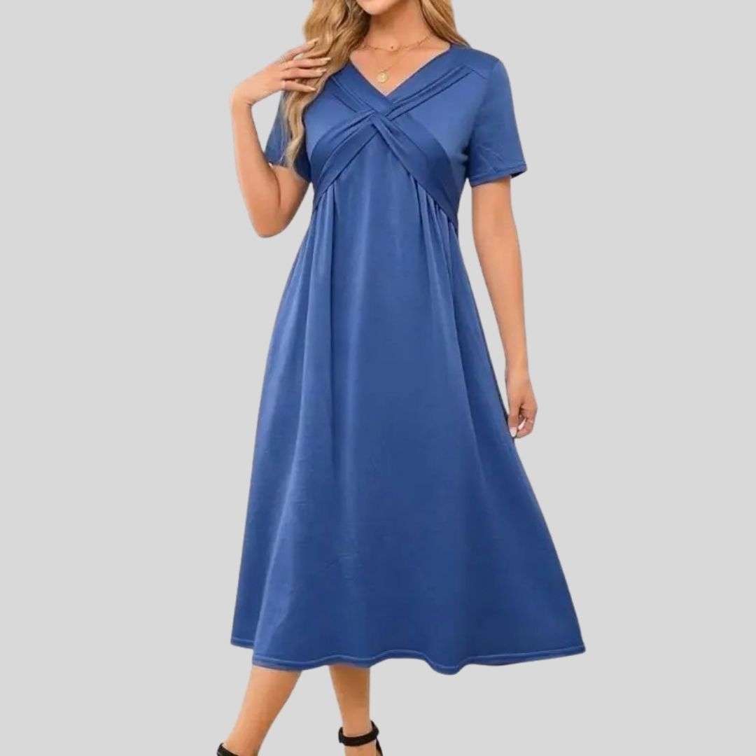 Amara™ Twist Midi Dress