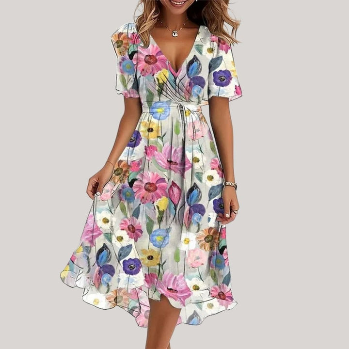 Celeste™ Wrap Midi Dress