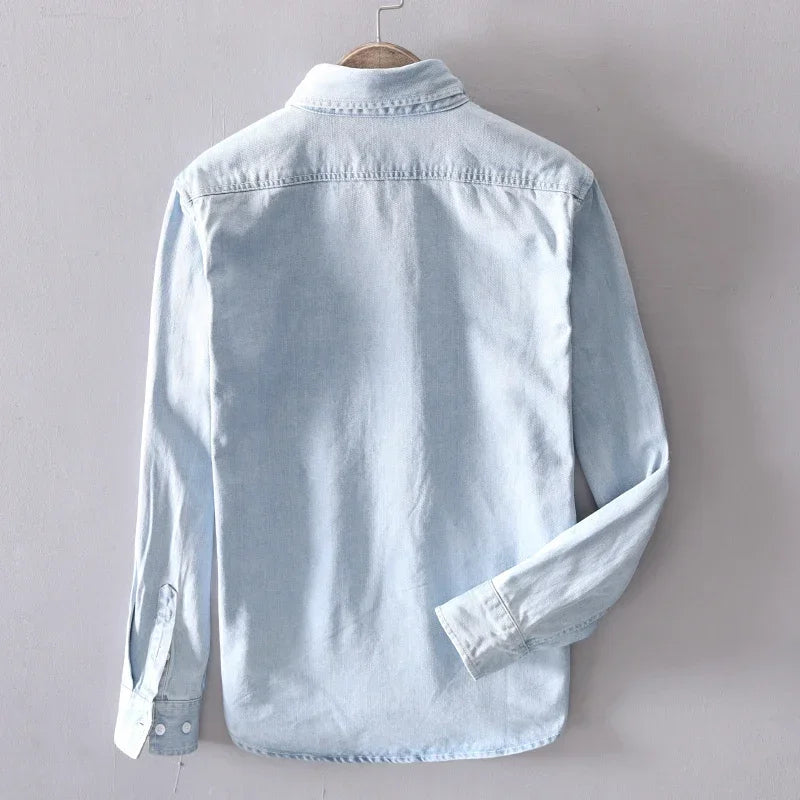 Kingsley™ Cotton Denim Button-Down