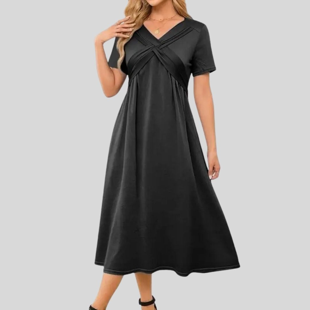 Amara™ Twist Midi Dress