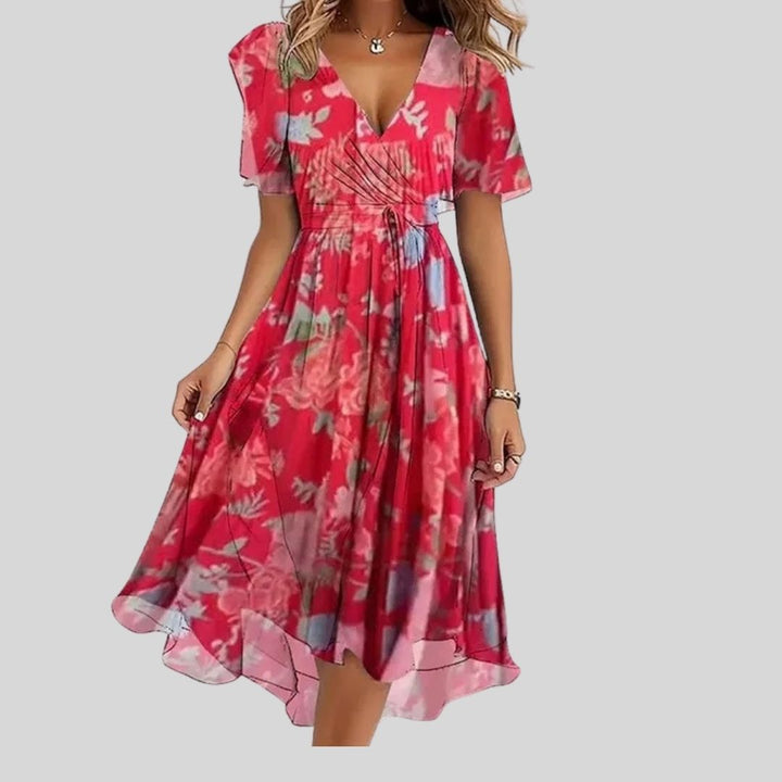 Celeste™ Wrap Midi Dress