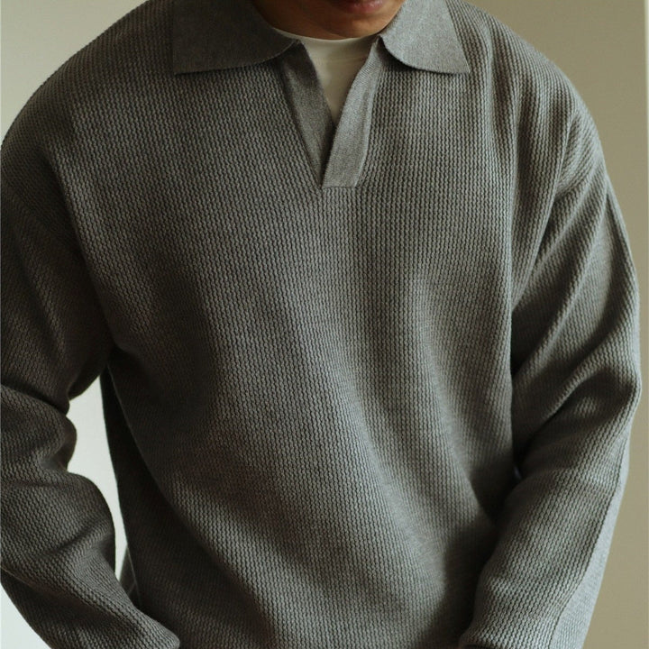 Aldridge Knit Polo Sweater