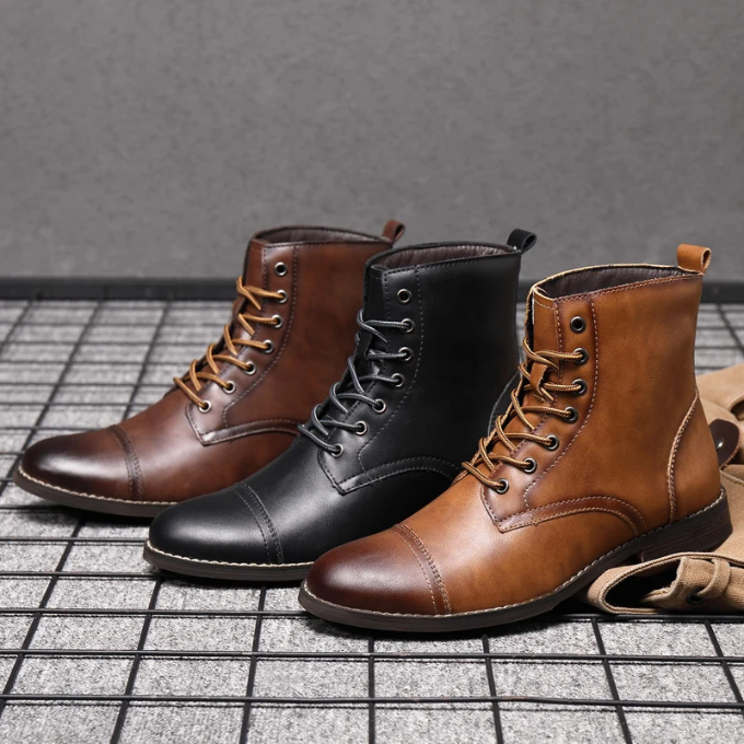 Brentford Vintage Leather Boot