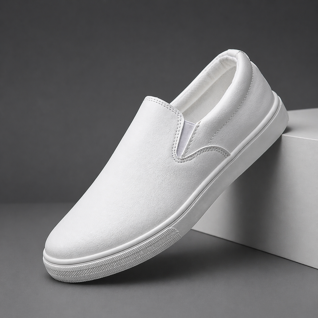 Ellis Leather Slip-Ons