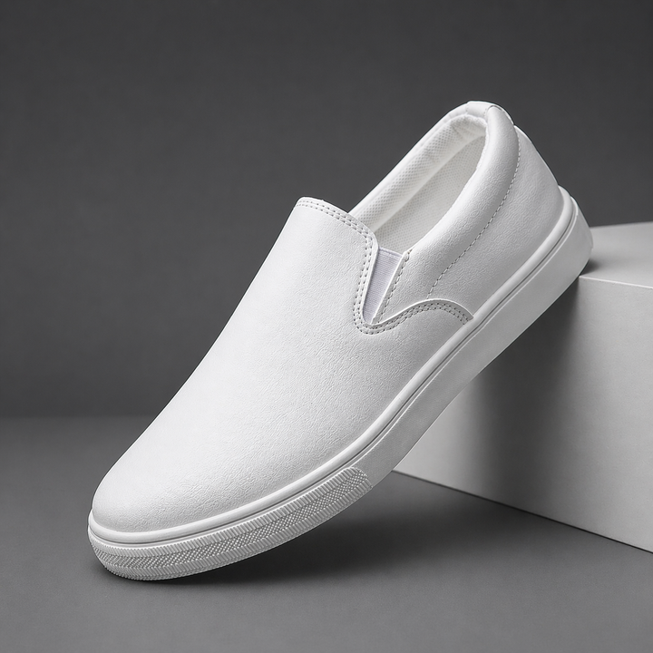 Ellis Leather Slip-Ons