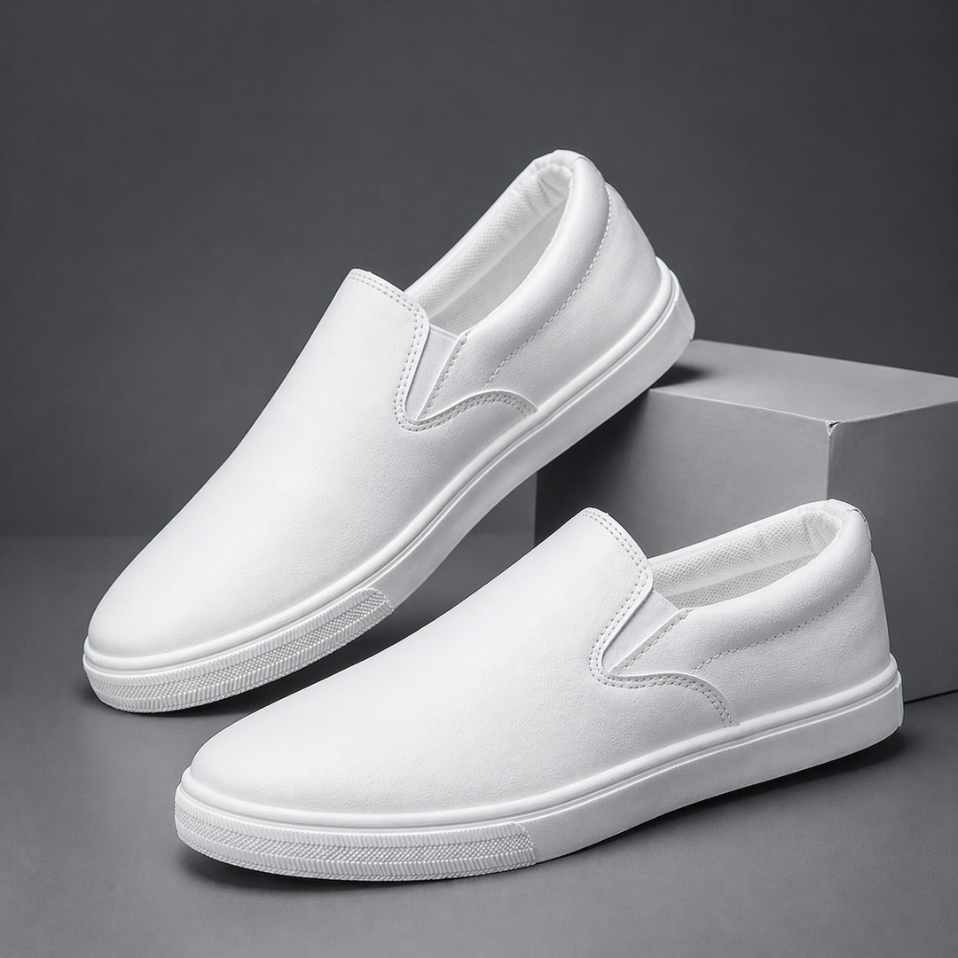Ellis Leather Slip-Ons