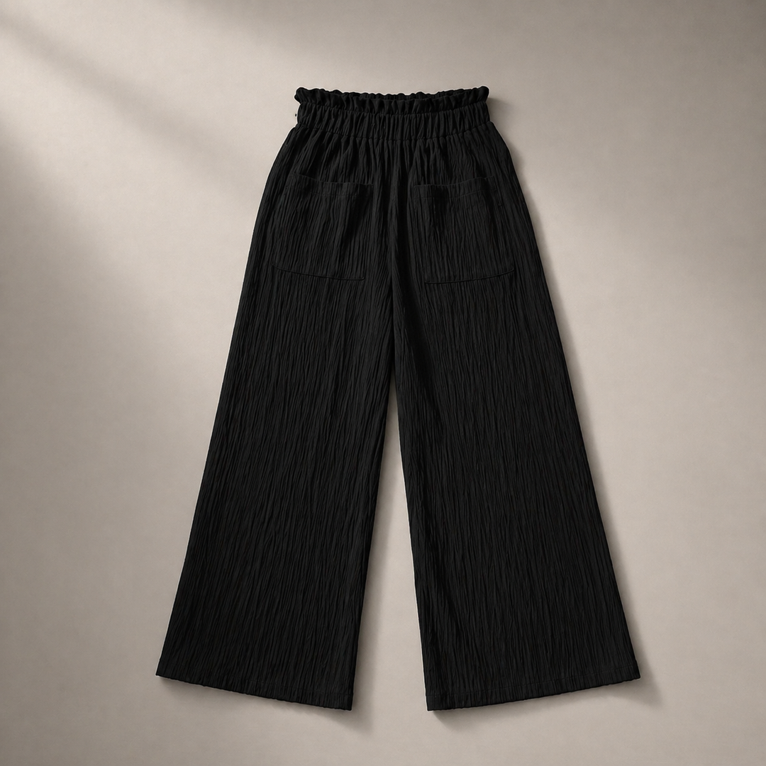 Alora Textured Wide Leg Pants