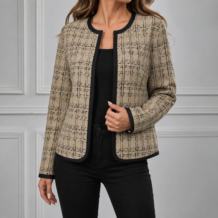 Bexley™ Plaid Open-Front Jacket