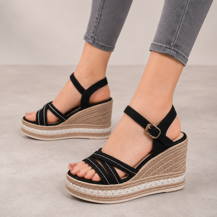Madison™ Orthopedic-Style Wedge Sandals