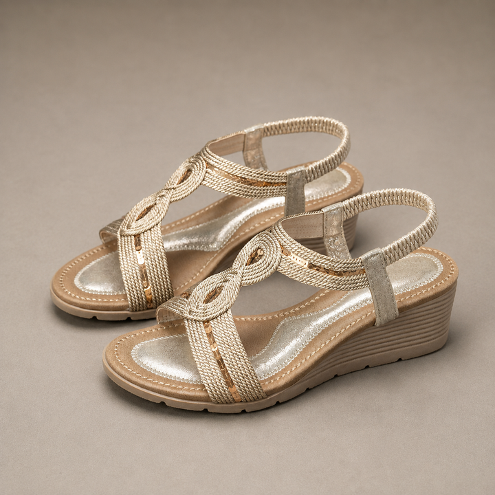 Marlowe™ Orthopedic-Style Bohemian Wedge Sandals