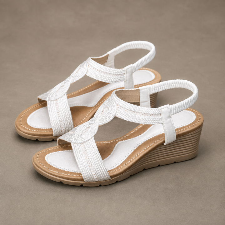 Marlowe™ Orthopedic-Style Bohemian Wedge Sandals