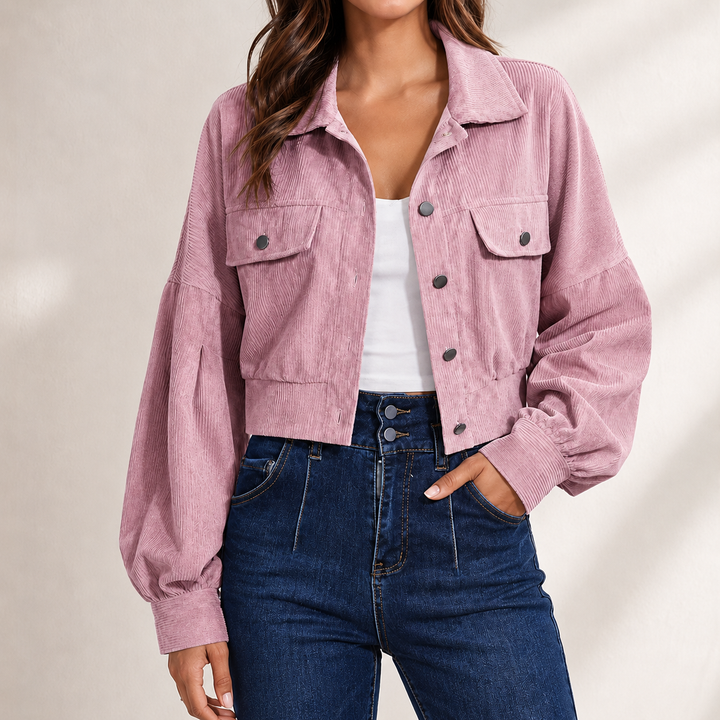 Rowan™ Corduroy-Look Cropped Jacket