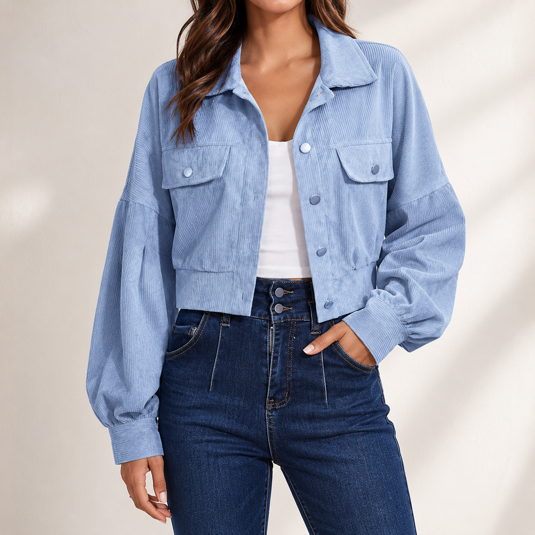 Rowan™ Corduroy-Look Cropped Jacket