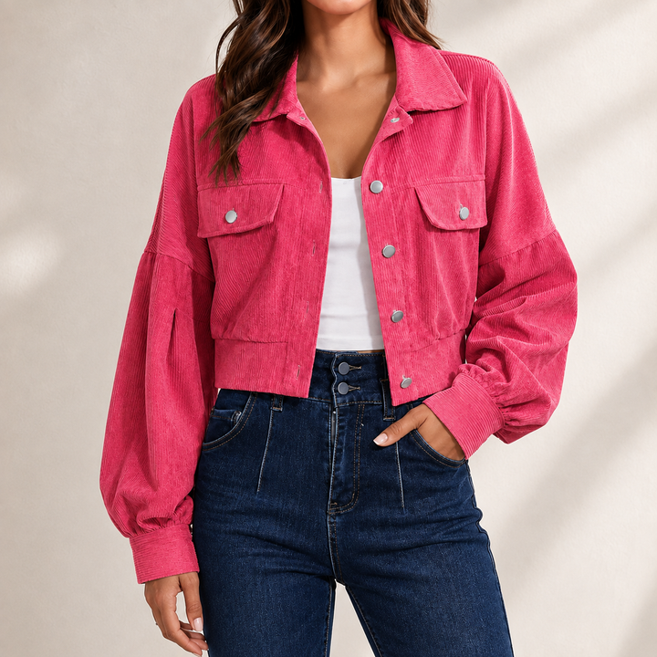 Rowan™ Corduroy-Look Cropped Jacket