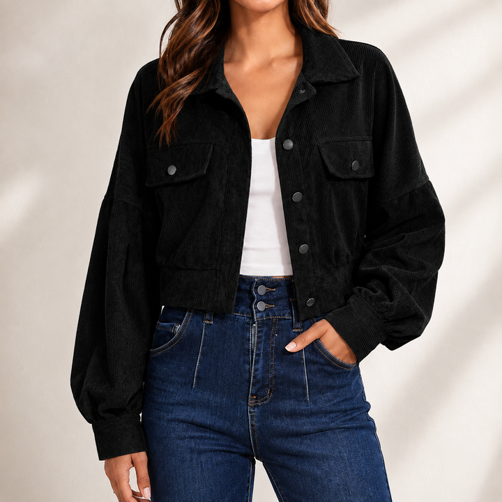 Rowan™ Corduroy-Look Cropped Jacket