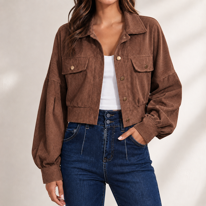 Rowan™ Corduroy-Look Cropped Jacket