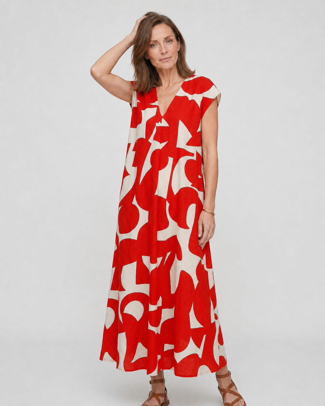 Windsor™ Printed Maxi Dress