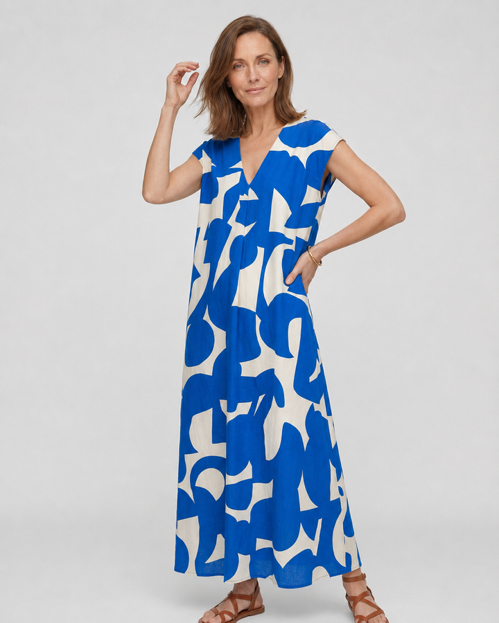 Windsor™ Printed Maxi Dress