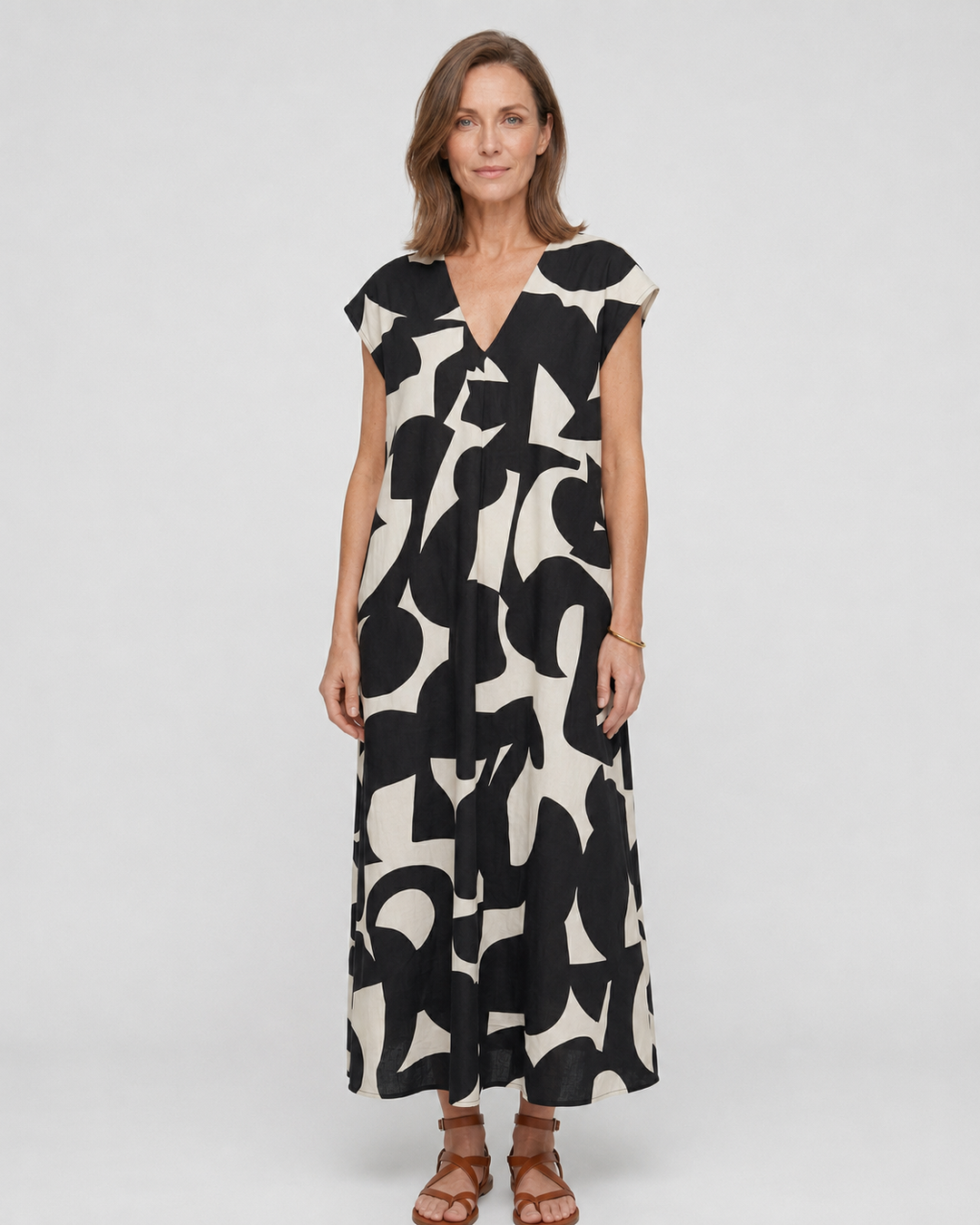 Windsor™ Printed Maxi Dress