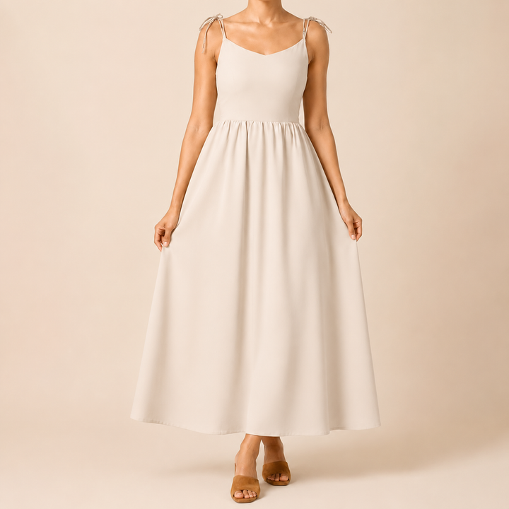Lunelle™ Tie-Strap Maxi Dress