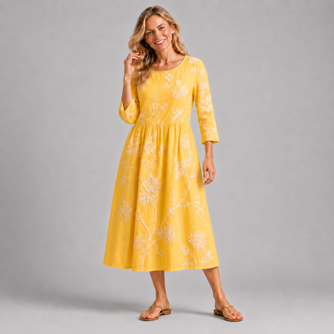 Marielle™ Floral Midi Dress