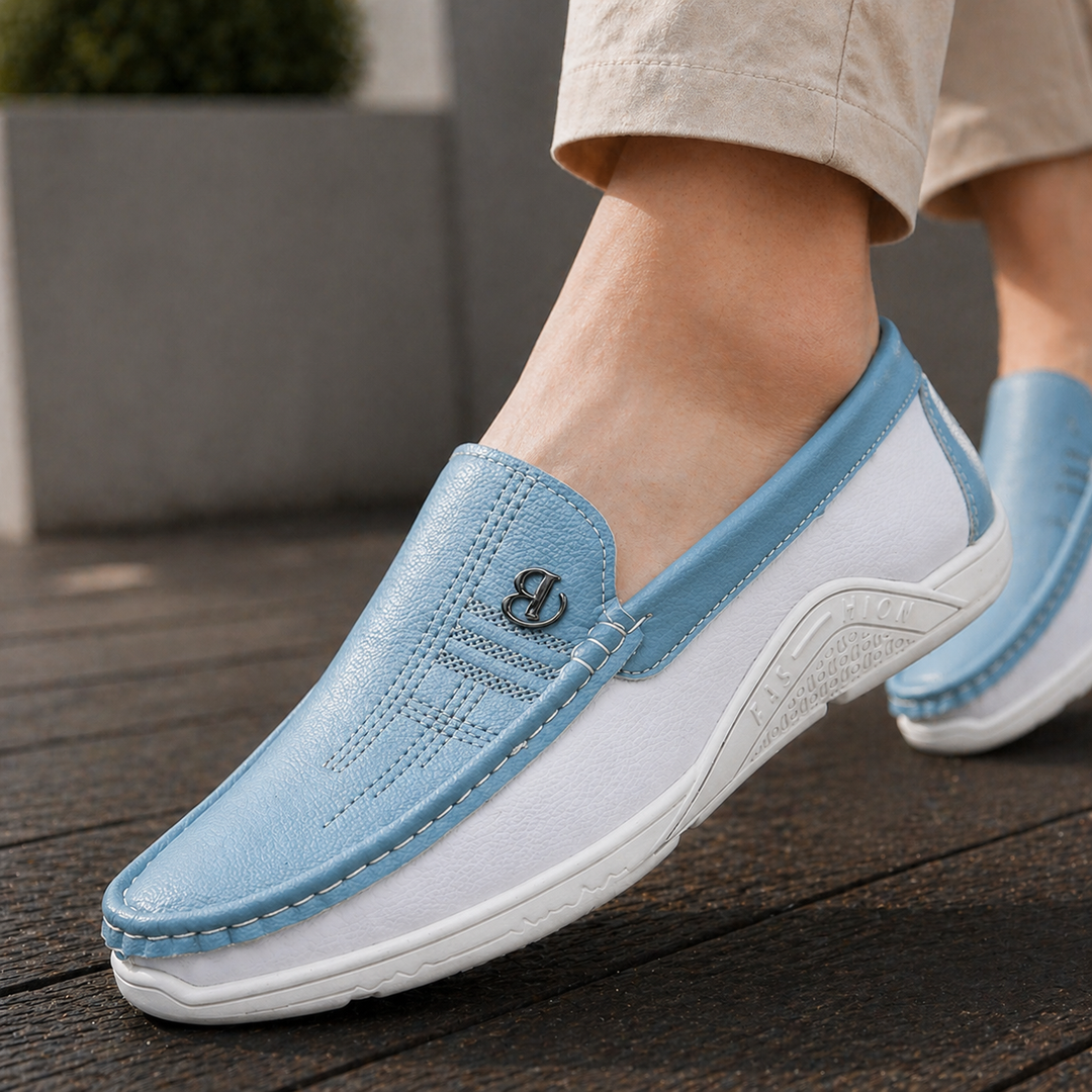 Brenzo Leather Loafers