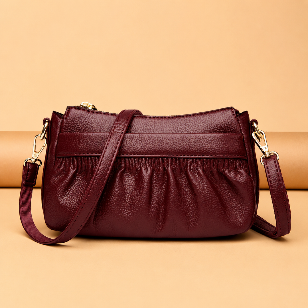 Virelle™ Ruched Crossbody Bag