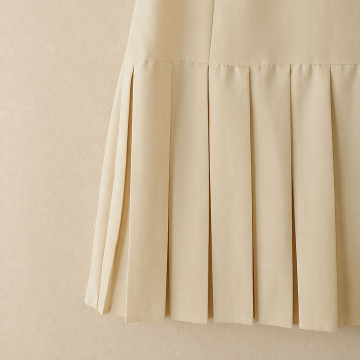 Aveline Pleated Midi Dress