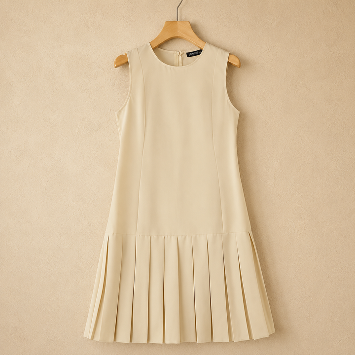 Aveline Pleated Midi Dress