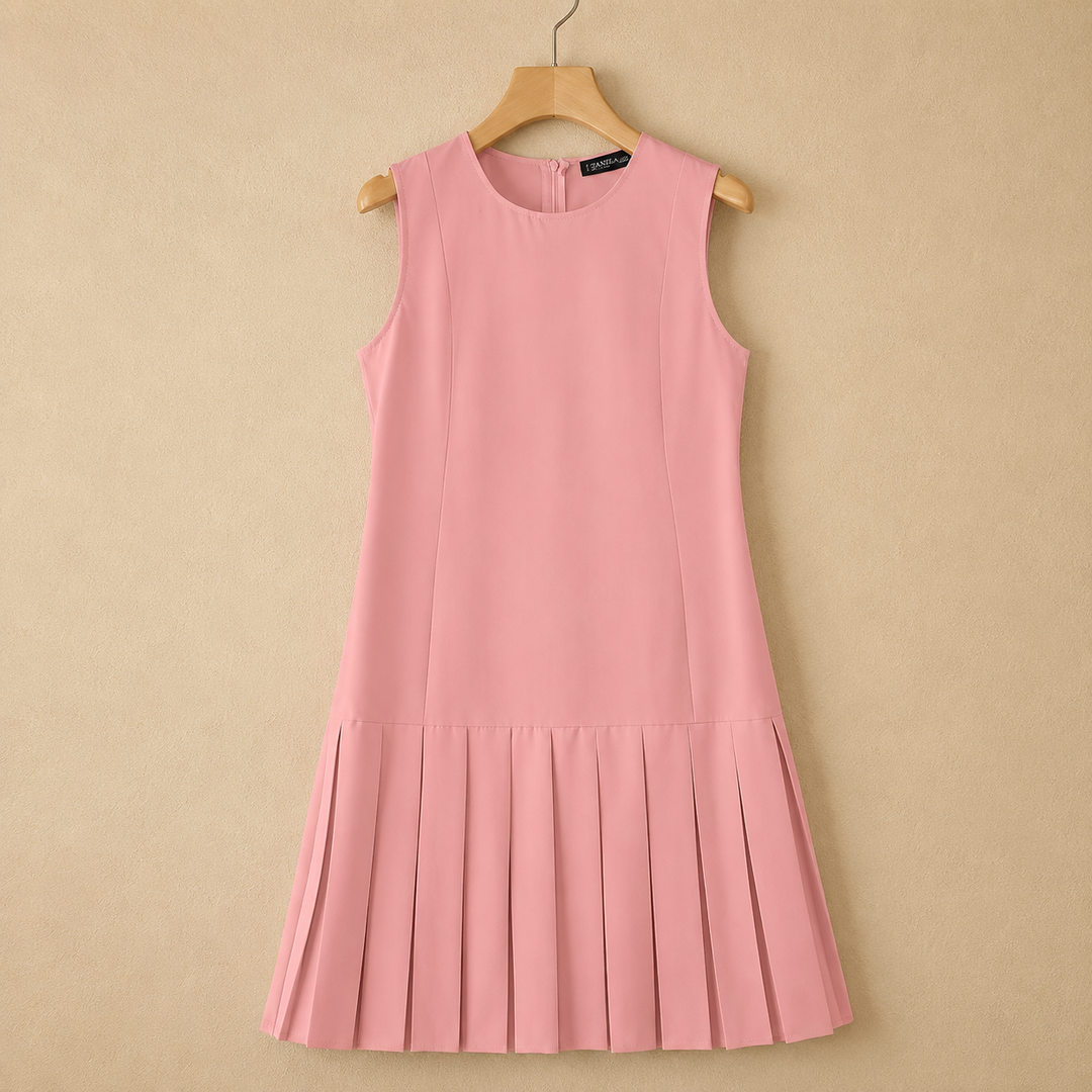 Aveline Pleated Midi Dress