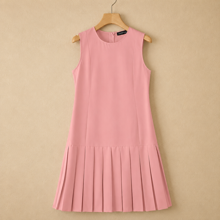 Aveline Pleated Midi Dress