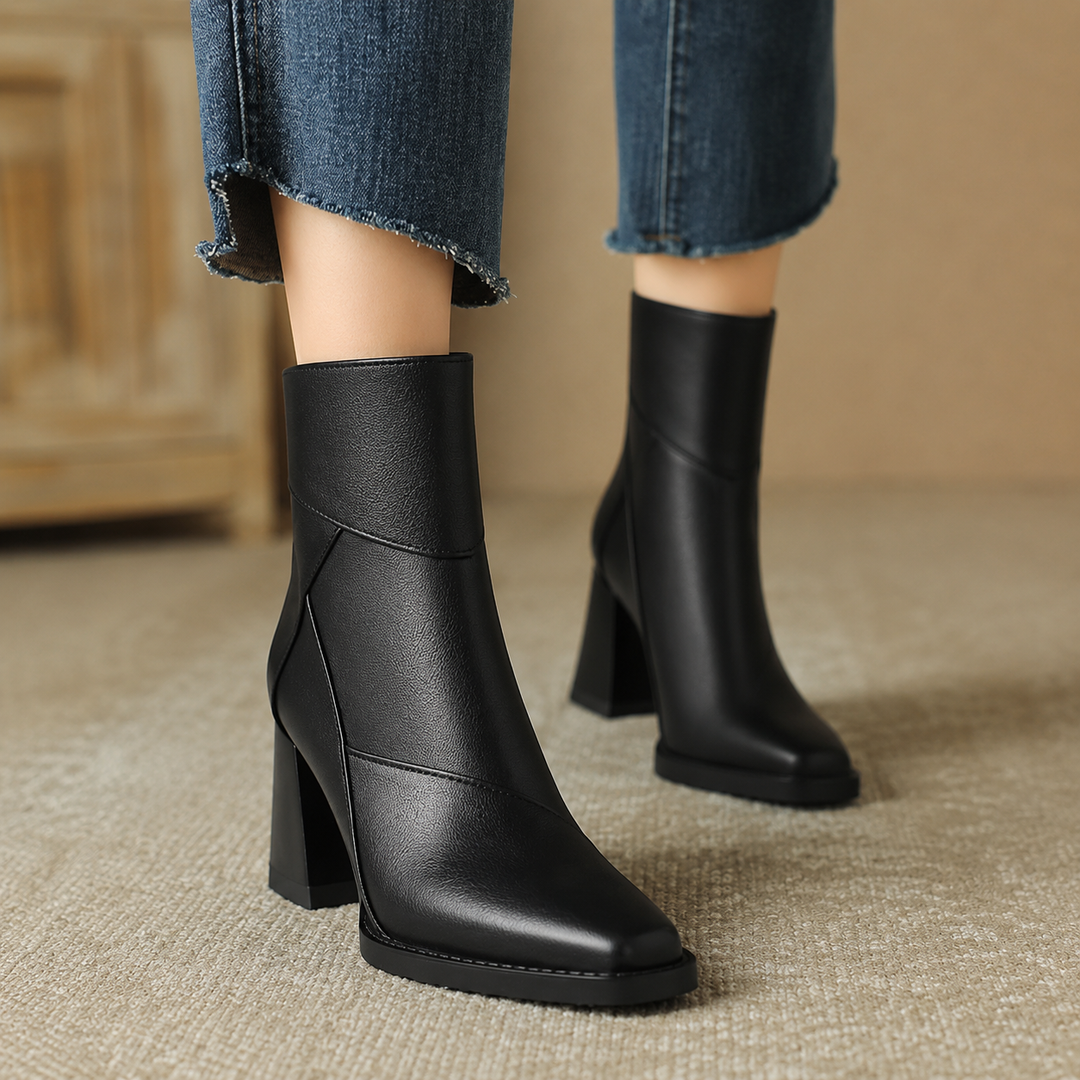 Adeline Leather Boots