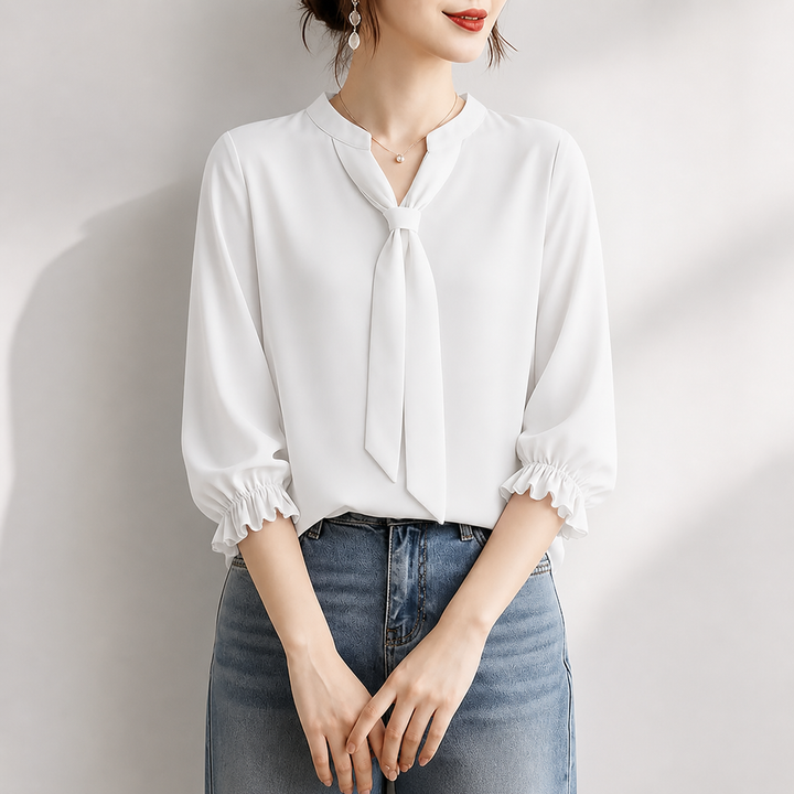 Celene Tie-Neck Top