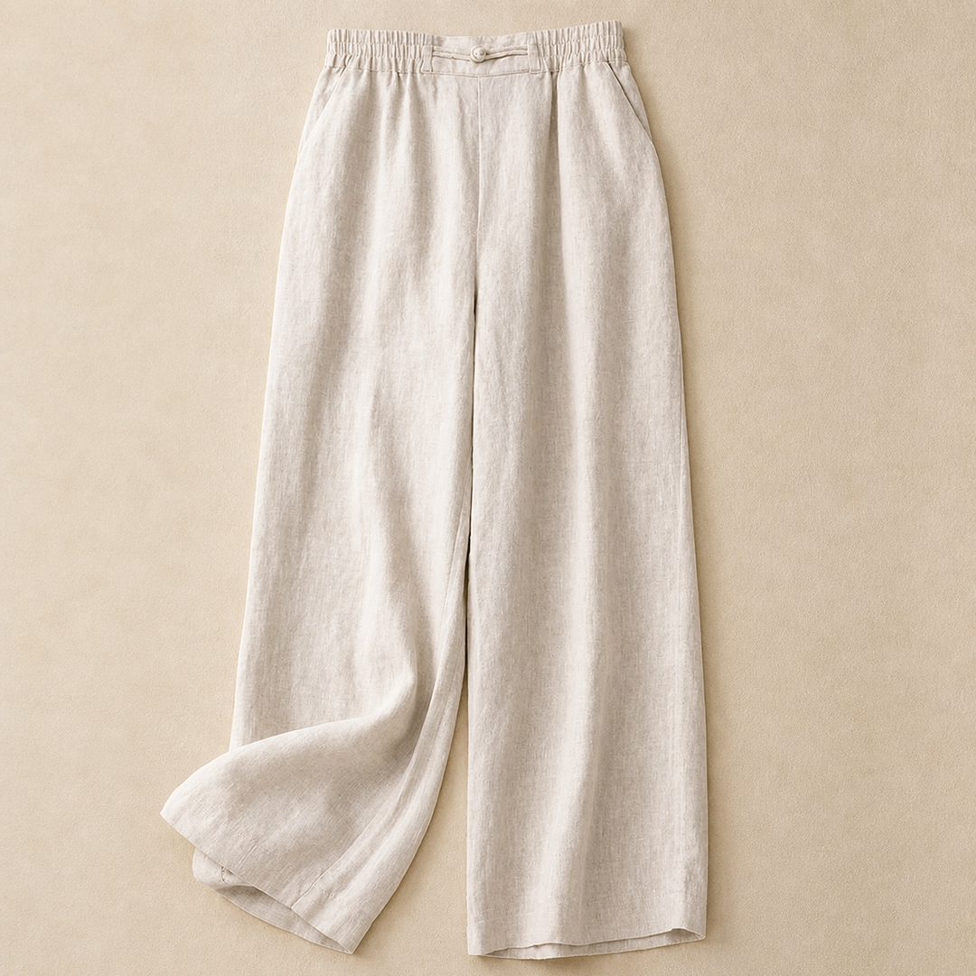 Arlette Cotton Linen Pants