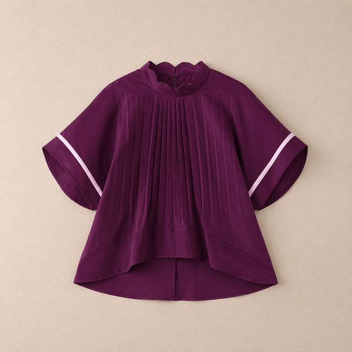 Alouette Pleated Blouse