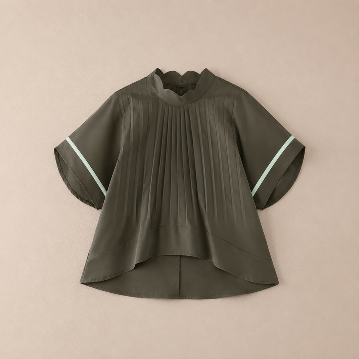 Alouette Pleated Blouse