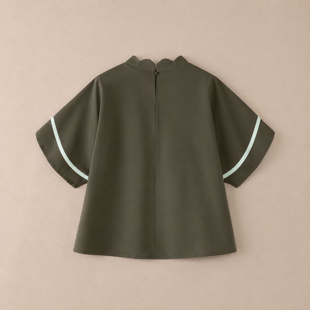 Alouette Pleated Blouse