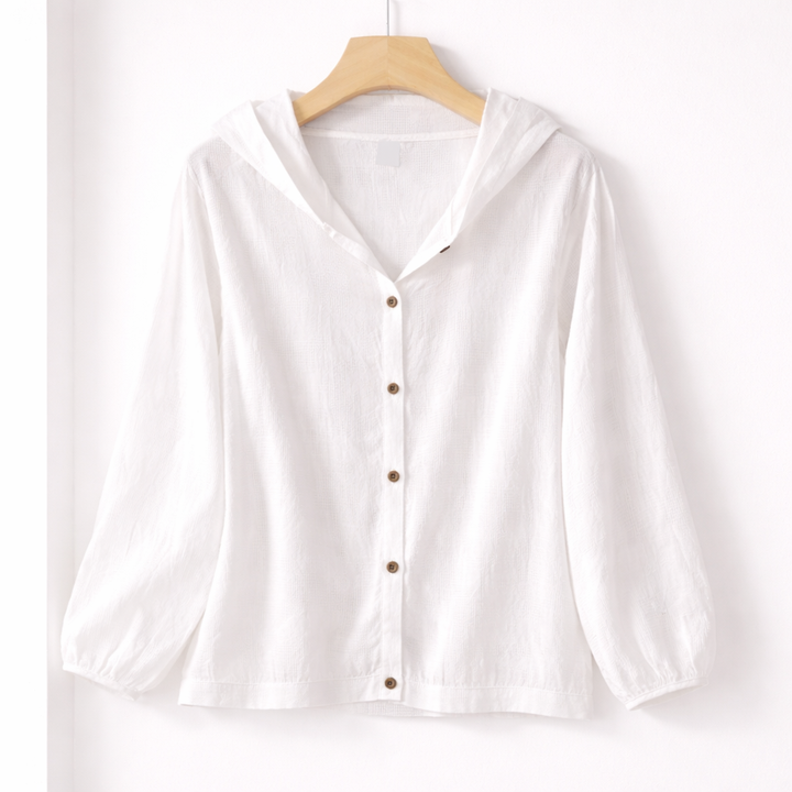 Cleo Linen Hoodie