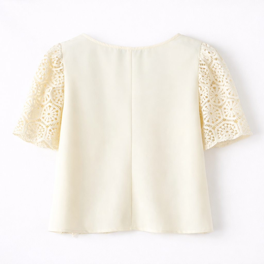 Elara Crochet Blouse